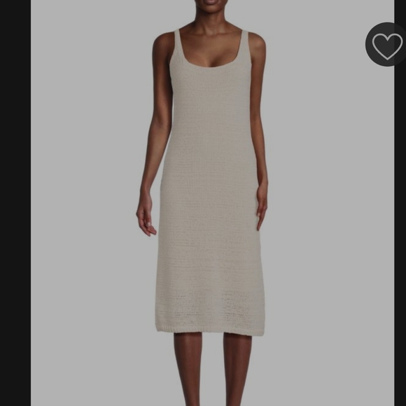 Vince Dresses & Skirts - VINCE NWT cream lined cotton knit pencil sheath dress size medium